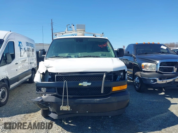 2020 Chevrolet City Express Cargo z VIN 1GCZGGFG9L1173224, wystawiony jako IAAI lot #41863058 z przebiegiem 20 mil mil oraz . Historia ofert i sprzedaży dostępna na DreamBid. Obrazek 11.