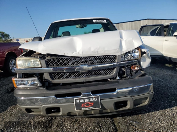 2005 Chevrolet Silverado 1500 with VIN 1GCEC14X55Z297912, listed as a Copart auction lot 52503005 with 82,318 mi miles and Salvage Title. Bid and sale history available at DreamBid. Image 5.