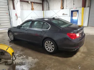 2011 BMW 7 Series 750i xDrive with VIN WBAKC6C51BC394293, listed as a Copart auction lot 55119865 with Not provided miles and Salvage title. Bid and sale history available at DreamBid. Image 2.