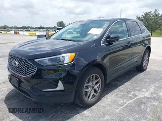 2024 Ford Edge SEL z VIN 2FMPK4J97RBA94298, wystawiony jako IAAI lot #42438544 z przebiegiem 39 589 mil mil oraz . Historia ofert i sprzedaży dostępna na DreamBid. Obrazek 2.