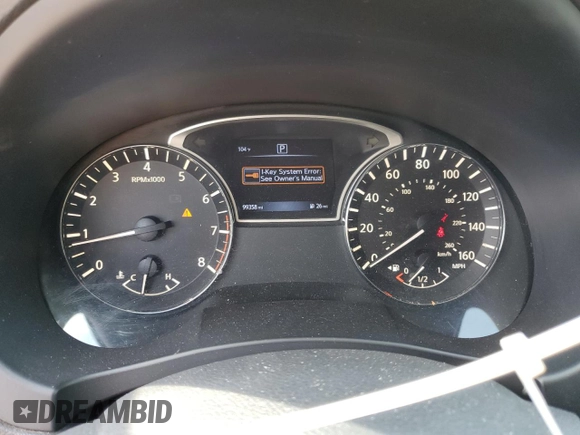 2017 Nissan Altima SV with VIN 1N4AL3AP7HC134898, listed as a Copart auction lot 62572435 with 99,358 mi miles and Clean title. Bid and sale history available at DreamBid. Image 9.