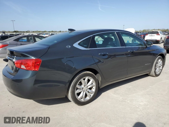 2018 Chevrolet Impala LT z VIN 2G1105S3XJ9166017, wystawiony jako Copart lot #50357715 z przebiegiem 94 861 mil mil oraz Czysty tytuł • Clean title. Historia ofert i sprzedaży dostępna na DreamBid. Obrazek 3.
