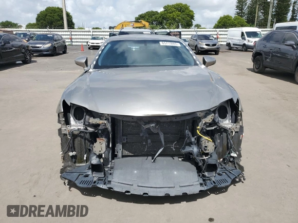 2015 Lexus RC 350 F Sport с VIN JTHHE5BC7F5001830, выставлен на аукционе Copart как лот 65713005 с пробегом 8 716 миль миль и Списание • Salvage title. История ставок и продаж доступна на DreamBid. Изображение 5.