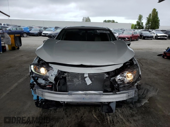 2016 Honda Civic Sedan EX with VIN 19XFC2F78GE200126, listed as a Copart auction lot 53552125 with 91,818 mi miles and Salvage Title. Bid and sale history available at carsss.com. Image 5.