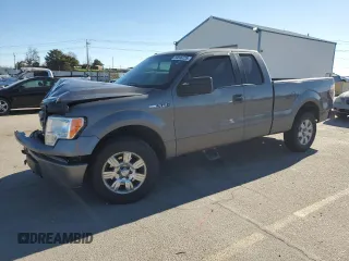 2012 Ford F-150 XL with VIN 1FTEX1CM0CKD04850, listed as a Copart auction lot 50046225 with 222,985 mi miles and Salvage Title. Bid and sale history available at carsss.com. Image 1.