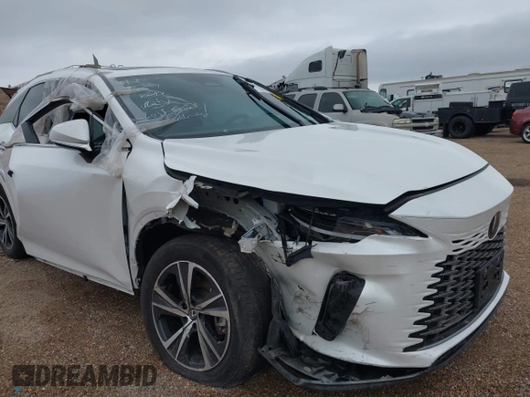 2023 Lexus RX 350 z VIN 2T2BAMBA1PC019509, wystawiony jako IAAI lot #42086133 z przebiegiem 37 861 mil mil oraz . Historia ofert i sprzedaży dostępna na DreamBid. Obrazek 6.
