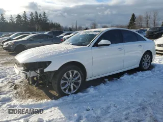 2016 Audi A6 2.0T Premium with VIN WAUFFAFC7GN042675, listed as a Copart auction lot 87936045 with 155,090 mi miles and Salvage Title. Bid and sale history available at carsss.com. Image 1.