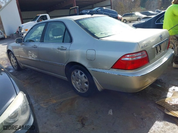 2003 Acura RL with VIN JH4KA96523C001620, listed as a IAAI auction lot 41448464 with 1 miles. Bid and sale history available at carsss.com. Image 3.