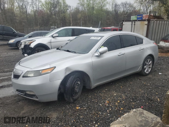 2013 Acura TL Tech with VIN 19UUA8F53DA003153, listed as a Copart auction lot 51757355 with 211,611 mi miles and Salvage Title. Bid and sale history available at carsss.com. Image 1.