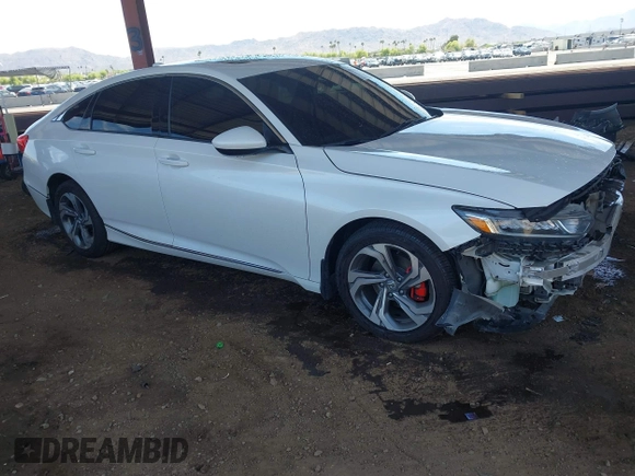 2018 Honda Accord EX with VIN 1HGCV1F44JA198111, listed as a IAAI auction lot 42121741 with 159,527 mi miles and . Bid and sale history available at DreamBid. Image 1.