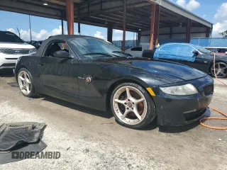 2006 BMW Z4 3.0si with VIN 4USBU53546LX01823, listed as a Copart auction lot 45372015 with 0 mi miles and Non Repairable. Bid and sale history available at carsss.com. Image 4.