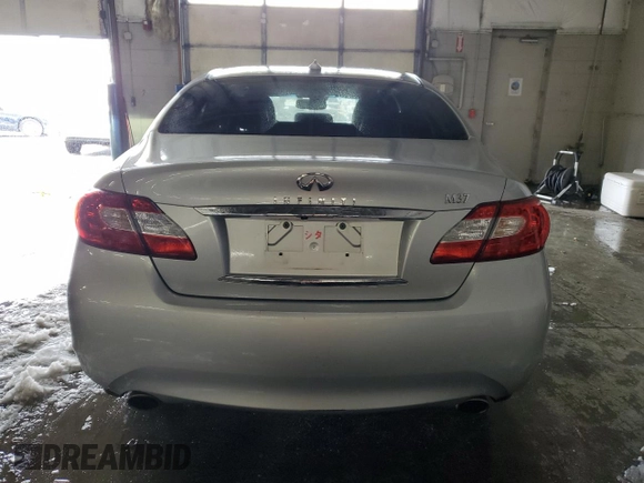 2011 Infiniti M37 with VIN JN1BY1AP8BM323231, listed as a Copart auction lot 79576154 with 178,572 mi miles and Salvage Title. Bid and sale history available at carsss.com. Image 6.