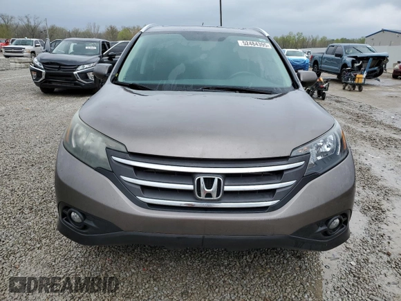 2012 Honda CR-V EX-L with VIN 5J6RM3H73CL009867, listed as a Copart auction lot 52484395 with 172,109 mi miles and Non Repairable. Bid and sale history available at carsss.com. Image 5.