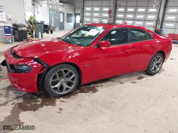 2017 Dodge Charger R/T with VIN 2C3CDXCT6HH581936, listed as a IAAI auction lot 41354059 with NaN miles. Bid and sale history available at carsss.com. Image 18.