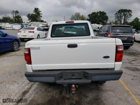 2002 Ford Ranger XL with VIN 1FTYR10D02PB23728, listed as a Copart auction lot 72013054 with 142,354 mi miles and Salvage Title. Bid and sale history available at carsss.com. Image 6.