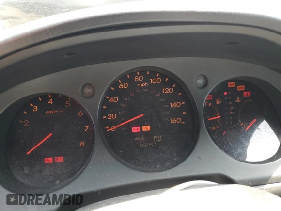 2002 Acura RL with VIN JH4KA96532C005514, listed as a Copart auction lot 59816415 with 166,491 mi miles and Salvage title. Bid and sale history available at DreamBid. Image 9.