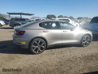 2022 Polestar 2 with VIN LPSED3KA0NL058464, listed as a Copart auction lot 88552515 with 41,217 mi miles and Salvage Title. Bid and sale history available at carsss.com. Image 3.