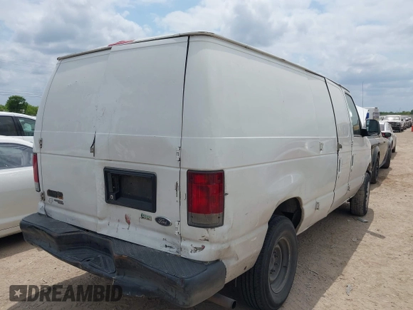 2013 Ford Econoline Cargo Commercial with VIN 1FTNE2EW3DDA65407, listed as a IAAI auction lot 42032437 with 343,429 mi miles and . Bid and sale history available at DreamBid. Image 4.