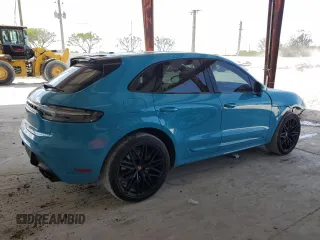 2022 Porsche Macan Turbo with VIN WP1AF2A56NLB31379, listed as a Copart auction lot 56354375 with 28,504 mi miles and Salvage title. Bid and sale history available at DreamBid. Image 3.