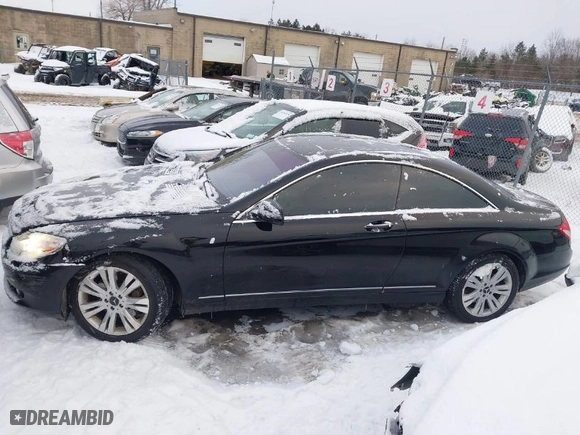 2010 Mercedes-Benz CL-Class CL 550 with VIN WDDEJ8GB3AA023749, listed as a IAAI auction lot 41427312 with NaN miles. Bid and sale history available at carsss.com. Image 14.