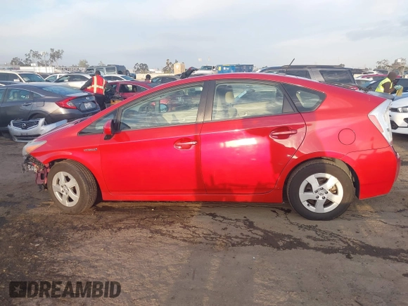 2011 Toyota Prius I with VIN JTDKN3DU8B5373799, listed as a IAAI auction lot 41904662 with 149,749 mi miles. Bid and sale history available at carsss.com. Image 15.