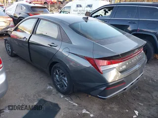 2024 Hyundai Elantra SEL with VIN KMHLM4DG3RU762482, listed as a IAAI auction lot 41289324 with 6,514 mi miles and . Bid and sale history available at DreamBid. Image 3.