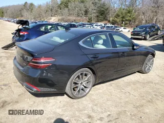 2024 Genesis G70 2.5T with VIN KMTG34SC5RU143084, listed as a Copart auction lot 49413075 with 12,447 mi miles and Clean title. Bid and sale history available at DreamBid. Image 3.