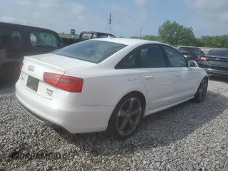 2014 Audi A6 3.0T Prestige with VIN WAUHGAFC6EN132936, listed as a Copart auction lot 55176055 with 113,418 mi miles and Clean Title. Bid and sale history available at carsss.com. Image 3.