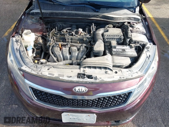 2013 Kia Optima EX with VIN 5XXGN4A71DG178586, listed as a IAAI auction lot 42171185 with 148,391 mi miles. Bid and sale history available at carsss.com. Image 10.