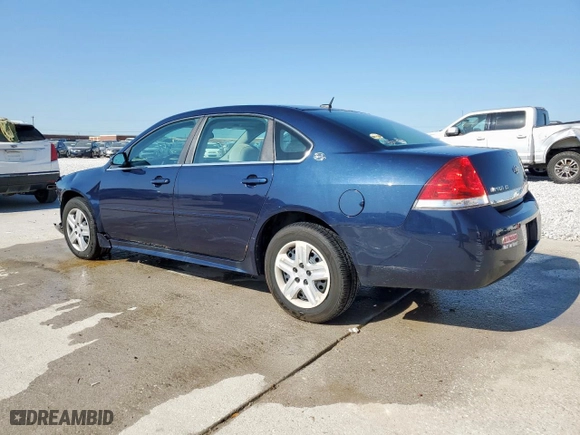 2009 Chevrolet Impala LS with VIN 2G1WB57K791248233, listed as a Copart auction lot 52647795 with 159,097 mi miles and Clean Title. Bid and sale history available at carsss.com. Image 2.