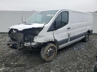 2015 Ford Transit with VIN 1FTNE9ZG5FKA10970, listed as a Copart auction lot 51479635 with 136,650 mi miles and Salvage Title. Bid and sale history available at DreamBid. Image 1.