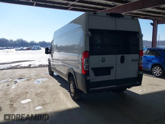 2015 Ram ProMaster Cargo with VIN 3C6TRVDG2FE517217, listed as a IAAI auction lot 41369860 with 87,222 mi miles and . Bid and sale history available at carsss.com. Image 3.