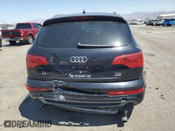 2011 Audi Q7 Prestige with VIN WA1WMAFE6BD008911, listed as a Copart auction lot 63856125 with Not provided miles and Salvage title. Bid and sale history available at DreamBid. Image 6.