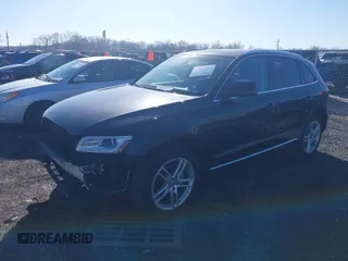 2014 Audi Q5 Premium Plus with VIN WA1LFAFPXEA073202, listed as a IAAI auction lot 41823284 with 98,779 mi miles. Bid and sale history available at carsss.com. Image 18.