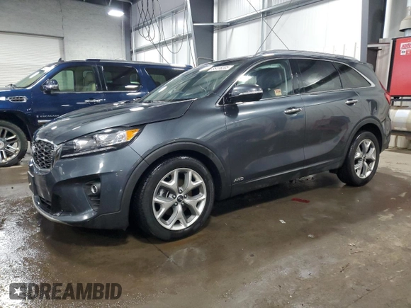 2019 Kia Sorento EX with VIN 5XYPHDA52KG609807, listed as a Copart auction lot 88418205 with 69,831 mi miles and Salvage Title. Bid and sale history available at DreamBid. Image 1.