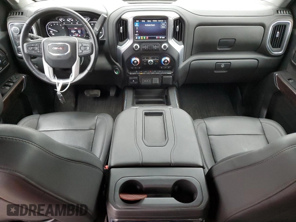 2021 GMC Sierra 1500 Limited SLT with VIN 1GTU9DET6MZ381209, listed as a Copart auction lot 71109394 with 44,649 mi miles and Salvage Title. Bid and sale history available at carsss.com. Image 8.