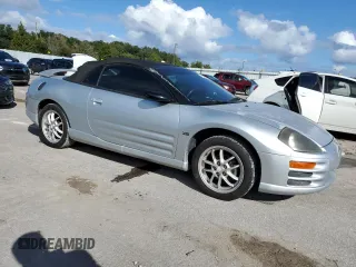 2001 Mitsubishi Eclipse GT with VIN 4A3AE85H41E133199, listed as a Copart auction lot 76689964 with 0 mi miles and Salvage Title. Bid and sale history available at carsss.com. Image 4.
