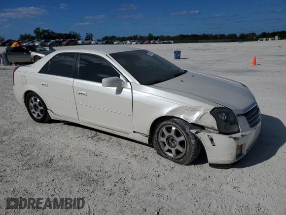 2004 Cadillac CTS with VIN 1G6DM577140171872, listed as a Copart auction lot 80930754 with 135,070 mi miles and Salvage Title. Bid and sale history available at carsss.com. Image 4.