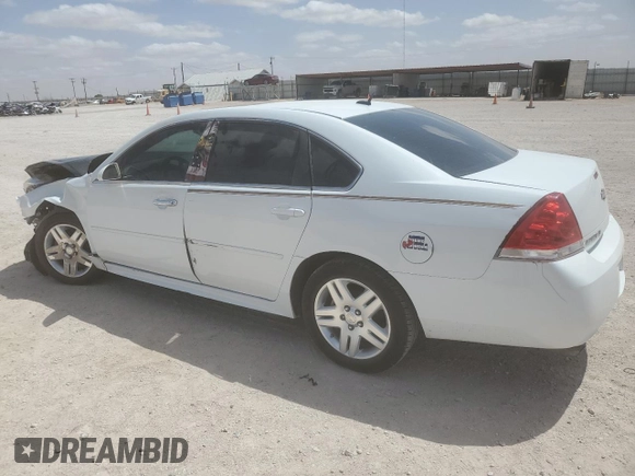 2013 Chevrolet Impala LT with VIN 2G1WG5E32D1174645, listed as a Copart auction lot 51275005 with 80,407 mi miles and Salvage Title. Bid and sale history available at DreamBid. Image 2.