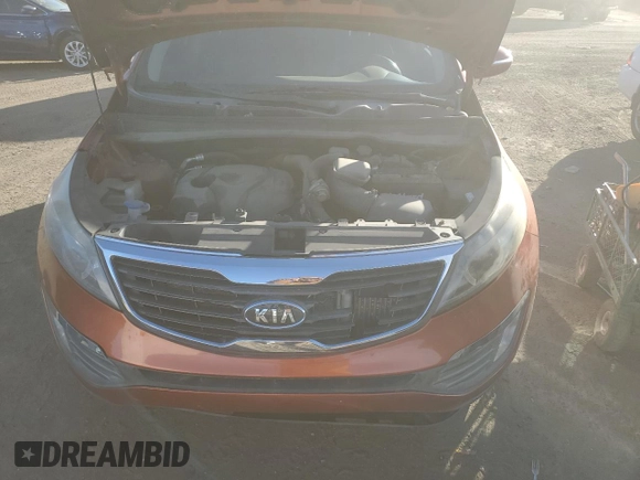 2011 Kia Sportage SX with VIN KNDPCCA63B7164881, listed as a Copart auction lot 81780484 with 126,153 mi miles and Salvage Title. Bid and sale history available at carsss.com. Image 12.