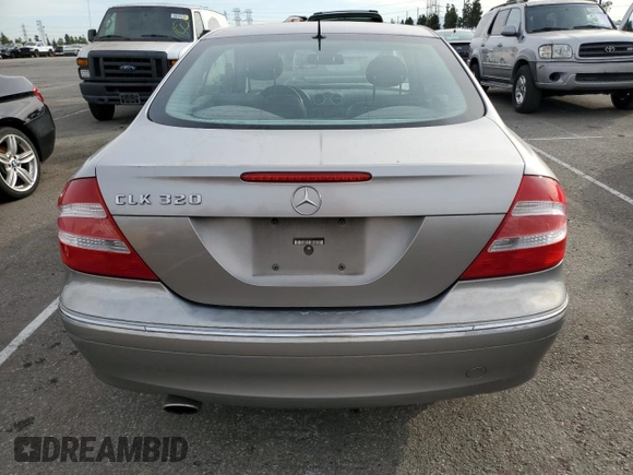 2004 Mercedes-Benz CLK 320 with VIN WDBTJ65J94F076025, listed as a Copart auction lot 79283434 with 107,903 mi miles and Salvage Title. Bid and sale history available at DreamBid. Image 6.