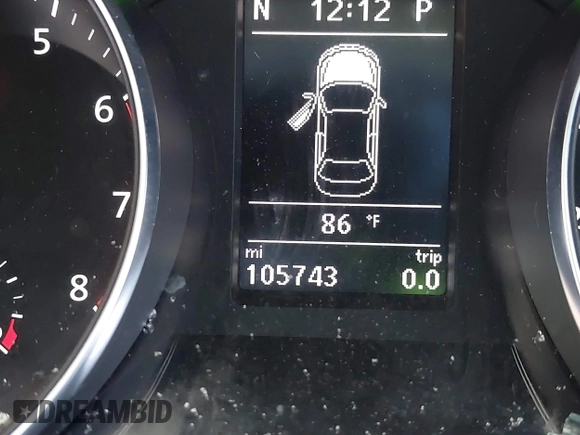 2018 Volkswagen Passat SE with VIN 1VWBA7A30JC052183, listed as a IAAI auction lot 42019565 with 105,743 mi miles and . Bid and sale history available at DreamBid. Image 16.