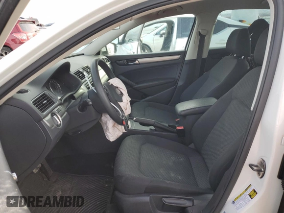 2013 Volkswagen Passat S with VIN 1VWAP7A37DC012259, listed as a Copart auction lot 44524765 with 176,133 mi miles and Salvage title. Bid and sale history available at DreamBid. Image 7.