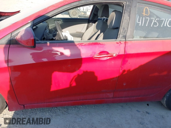 2016 Hyundai Accent SE with VIN KMHCT4AE8GU092687, listed as a IAAI auction lot 41775710 with 97,608 mi miles. Bid and sale history available at carsss.com. Image 14.