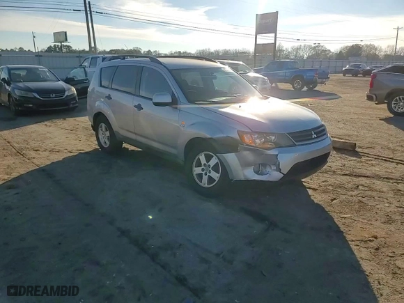 2007 Mitsubishi Outlander LS with VIN JA4MT31X37Z001150, listed as a Copart auction lot 41342215 with 227,663 mi miles and Salvage Title. Bid and sale history available at carsss.com. Image 12.