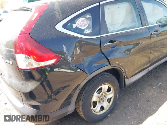2014 Honda CR-V LX with VIN 2HKRM4H35EH607703, listed as a IAAI auction lot 42162568 with 174,238 mi miles and . Bid and sale history available at carsss.com. Image 6.
