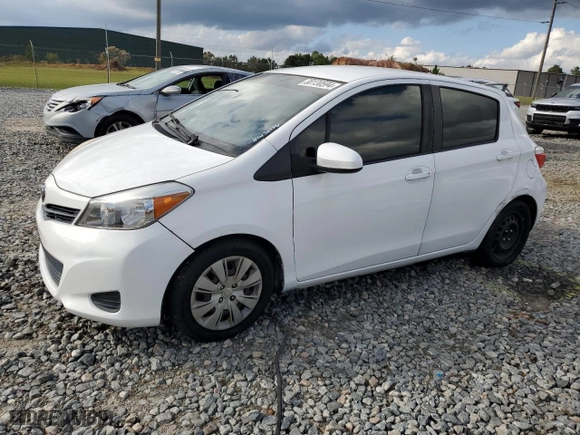 2012 Toyota Yaris L with VIN JTDKTUD30CD521258, listed as a Copart auction lot 80130594 with 144,697 mi miles and Clean Title. Bid and sale history available at carsss.com. Image 1.