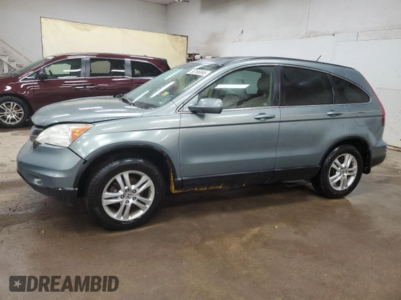 2010 Honda CR-V EX-L z VIN 5J6RE4H70AL073851, wystawiony jako Copart lot #56166595 z przebiegiem 183 577 mil mil oraz Czysty tytuł • Clean title. Historia ofert i sprzedaży dostępna na DreamBid. Obrazek 1.