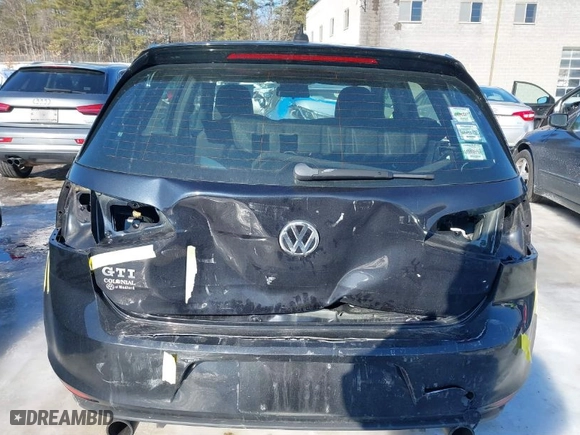2016 Volkswagen Golf GTI SE with VIN 3VW4T7AUXGM060021, listed as a IAAI auction lot 41602354 with 81,349 mi miles. Bid and sale history available at carsss.com. Image 6.