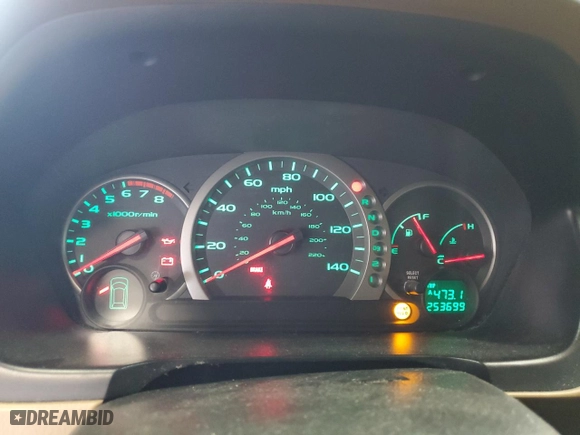 2004 Honda Pilot LX with VIN 2HKYF18164H560909, listed as a Copart auction lot 53088025 with 253,699 mi miles and Clean Title. Bid and sale history available at carsss.com. Image 9.